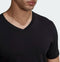 adidas Crew Neck T-shirt - Normale pasvorm - Katoen - Zwart