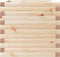 vidaXL - Plantenbak - 50x50x46 - cm - massief - grenenhout