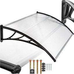 tectake® Deurluifel - Luifel Voordeur - Weerbestendig - 150x93 cm