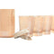 Set glazen met fles Home ESPRIT Amber Borosilicaatglas 1,25 L
