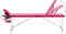 vidaXL - Massagetafel - inklapbaar - 3 - zones - aluminum - roze