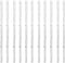 vidaXL - Gaashek - met - palen - 25x1,5 - m - gegalvaniseerd - staal