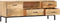 vidaXL - Tv-meubel - 130x30x45 - cm - massief - mangohout