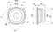 Visaton FRS 8 - Fullrange speaker - 8 Ohm - 3,3 inch