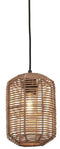 GOOD&MOJO Hanglamp Tanami - Rotan - Ø18x25cm - Modern - Hanglampen Eetkamer, Slaapkamer, Woonkamer
