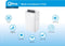 Qlima P534 - Mobiele Airco - Koelvermogen 3340W - Wifi bediening