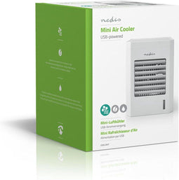 Nedis Mobiele Aircooler - USB Gevoed - 3 Ventilatorsnelheden - 0.3 l