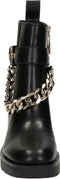 GUESS Parsle - Enkellaars - Goudkleurige details - Zwart
