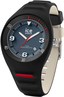 Ice Watch P. Leclercq - Black blue jeans 018944 Horloge - Siliconen - Zwart - Ø 42 mm