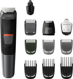 Philips MULTIGROOM Series 5000 MG5730/18 - Tondeuse - 80 min gebruikstijd - Zwart Grijs