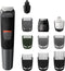 Philips MULTIGROOM Series 5000 MG5730/18 - Tondeuse - 80 min gebruikstijd - Zwart Grijs