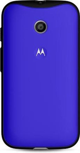 Motorola Moto E - Grip Shell Case - Optimale bescherming - Blauw