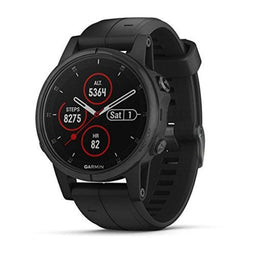 Garmin Fenix 5X Plus - GPS-horloge - 16 GB intern geheugen - Zwart