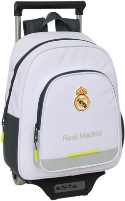 Real Madrid C.F. - Schoolrugzak - 28 x 34 x 10 cm - Wit
