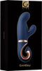 G Vibe - Gentley - Rabbit Vibrator - G-Spot en Clitoris Stimulatie - Siliconen - Blauw/Goud