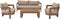 LES Mylo loungeset - Tuinstoel - Beige