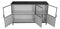 Dressoir Bronx - ijzer - donkergrijs/wit