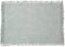 Secret de Gourmet Maha Placemat katoen met franjes - Set van 4 stuks - 45x30cm - Mintgroen