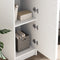 vidaXL - Highboard - Wit - 31,5x32x124 - cm - Gelaagd - hout