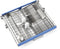 Etna VW742N - Inbouw Vaatwasser - 14 couverts - 6 programma's - 42 dB