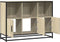 vidaXL - Dressoir - 100x35x76 - cm - bewerkt - hout - sonoma - eikenkleurig