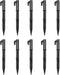 vidaXL - Kerstboom - met - grondpin - 310 - LED's - blauw - 300 - cm
