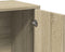 vidaXL - Dressoir - 60x31x70 - cm - bewerkt - hout - sonoma - eikenkleurig
