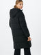 Only ONLSIENNA - Lange gewatteerde jas met capuchon - 2 ritszakken - Zwart - Maat XL