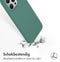 Accezz iPhone 15 Pro Max - Liquid Silicone Backcover - MagSafe - Donkergroen