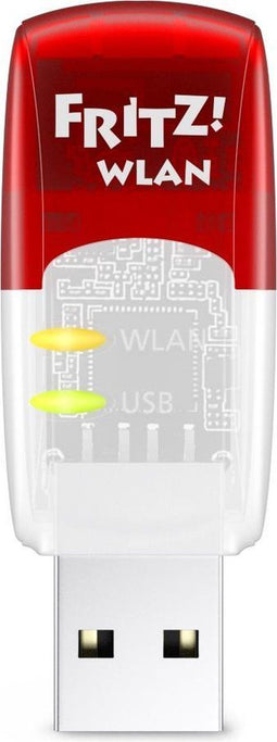 AVM FRITZ! WLAN Stick AC 430 - WiFi USB-adapter - 433 Mbit/s dual-band (2,4GHz en 5GHz)