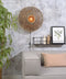 GOOD&MOJO Wandlamp Bali - Bamboe/Zwart - Ø60cm - Binnen Scandinavisch,Bohemian