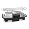 Tristar BQ-2813 - Elektrische BBQ - Rookarm 2000W 38x22 cm - Zwart