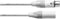 Cordial CCM - XLR/XLR Verbindingskabel - 5 m - Wit
