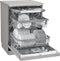 LG DF365FPS - Vaatwasser Vrijstaand - 14 couverts - Zilver