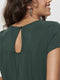 ONLY ONLFIRST ONE LIFE SS SOLID TOP NOOS WVN - Korte mouwen - Knoopsluiting - Groen (34)