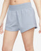 Nike One Dri-FIT Short - Sportbroek met binnenbroek - Lichtgrijs - Maat L