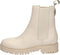 GUESS Oakess - Chelsea boots - Beige leer met demping - Maat 40