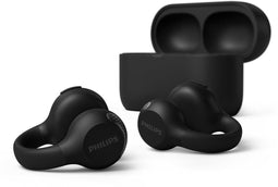PHILIPS TAQ2000BK/00 - Draadloze open-ear oortjes - 28 uur afspeeltijd - IPX4 - Zwart