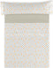 Set beddengoed Alexandra House Living Estelia Beige Bed van 150 3 Onderdelen
