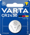 Varta CR2430 - Knoopcel Batterij - Lithium 3V 300mAh
