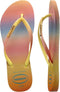 Havaianas Slim Gradient Sunset - Teenslippers - Geel (37/38)
