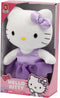 Hello Kitty HKT121 - Knuffel - 30 cm - Paars satijnen jurkmodel