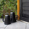 Xala - Gieter Lungo 12L - 46x26x43 - Zwart - Voor binnen & buiten - Breukbestendig - Lichtgewicht - 10 jaar garantie