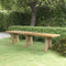 vidaXL - Tuinbank - 160 - cm - geïmpregneerd - massief - grenenhout