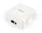 Gembird NCAC-2U5E-01 - 2-poorts CAT5E UTP LAN-opbouwdoos met keystone jacks - Wit