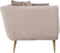Richmond Bank Huxley Velvet Khaki