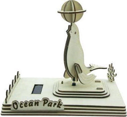 Solexpert Bouwpakket - draaiende walrus met zonnepaneel