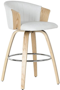 Kruk Home ESPRIT Wit Hout 58 x 56 x 86 cm