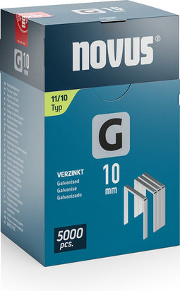 Novus Tools 042-0767 - Nieten Type 11 - Platte draad 10 mm x 10.6 mm (5000 stuks)