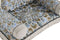 Tuinstoel DKD Home Decor Blauw Beige 90 x 55 x 18 cm